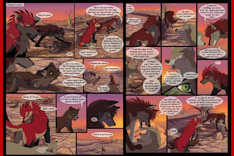 draw comic book, graphic novel, comic strip, manga, cartoon, storyboard