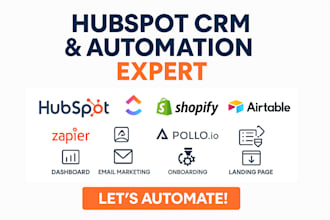 setup hubspot CRM for sales and marketing automation