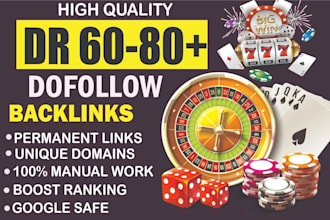 do higher DR 85 tf 49 SEO dofollow backlinks
