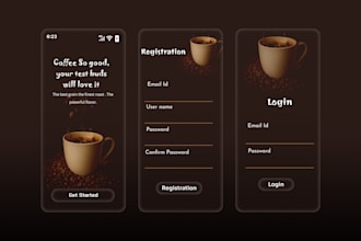 design stylish custom app UI and convert icons in neon, glass, clay and skew