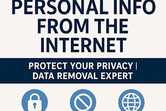 remove your personal information from the internet