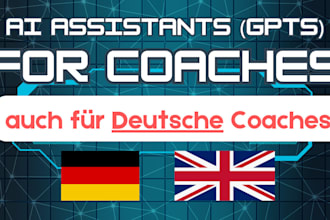 build custom ai assistants or gpts for coaches and consultants