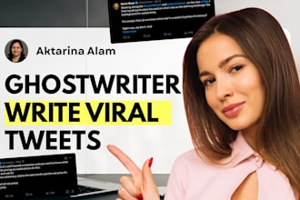 ghostwrite viral twitter threads for creators and personal brands