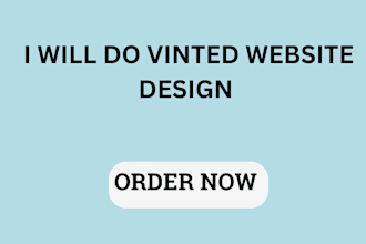do vinted website design