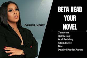 beta read and critique your novel promptly and in depth