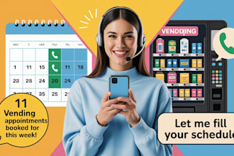 vending machine locations, appointments setting, vending machine placements