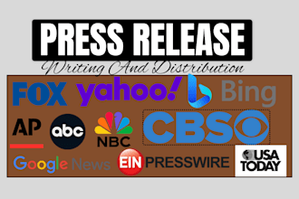 do press release, press release writing, and press release distribution