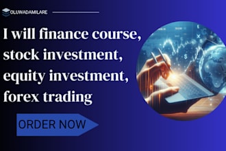 create finance course, stock investment, equity investment, forex trading