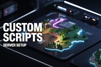 create and develop fivem server scripts, fix bugs, mlos, chains