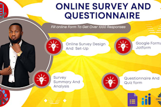 fill online survey form via google form, jotform and survey form filling