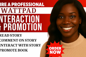 read comment interact and promote your wattpad stories and other plaforms