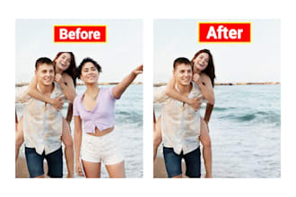 do add and remove people, remove object from photo in photoshop