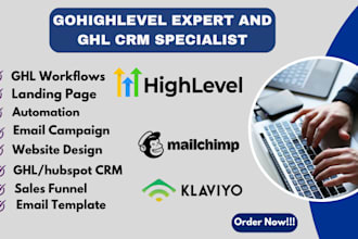 setup gohighlevel CRM automation, expert, ai agent ghl, gohighlevel sales funnel