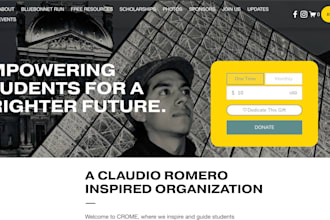 build a high impact squarespace website for your nonprofit and SEO