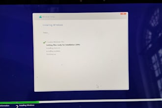 windows os installation 10 and 11