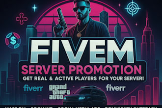 discord server promotion,fivem server,active fivem promotion,dayz,rust server