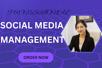 social marketing ,social media monthly management