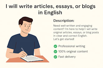 write engaging blog posts, essays, or retype english documents
