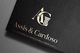 design custom advocate law attorney logo for your company