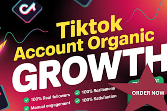 help you grow your tiktok with real organic followers