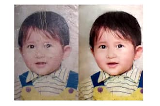 restore old photos, fix repair and colorize old photo