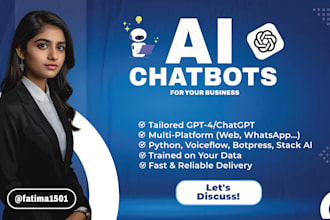 make a chatbot, chat gpt, open ai app for your business