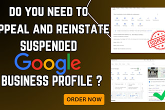appeal your gbp reinstate suspended gmb profile fix google my business listing