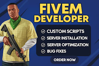 create custom fivem scripts for esx or qbcore