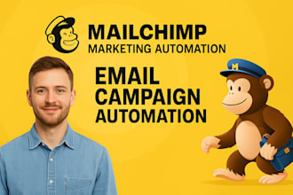 set up mailchimp automation mailchimp newsletter mailchimp campaign landing page