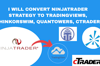 convert ninjatrader strategy to tradingview, thinkorswim, ctrader, quantower