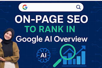 do on page SEO for your website to rank in google ai overview