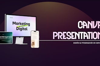 create a professional presentation in canva