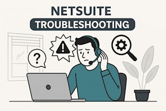 provide netsuite hourly support, workflows,  suitescript and saved searches