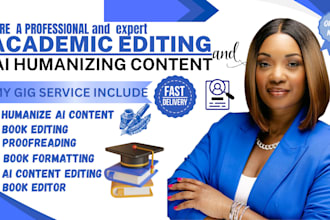 manually edit, proofread, fact check, and humanize your ai content