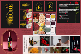 create a custom brand identity pack with logo, packaging, and branding items