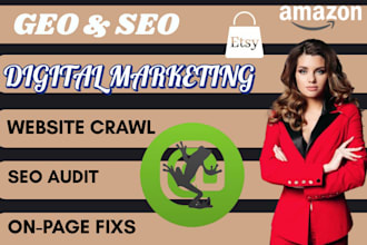 do GEO and SEO analysis for your ecommerce store, tiktok, and shopify
