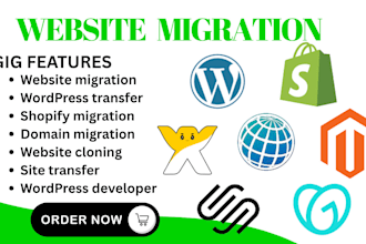 migrate transfer move clone website wordpress shopify migration developer