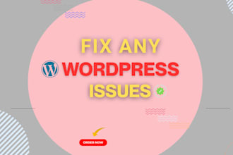 fix wordpress errors issues and bugs