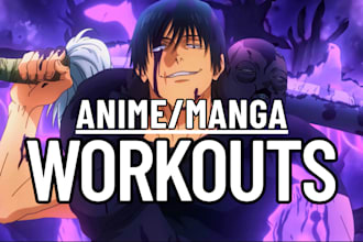 send you an anime workout
