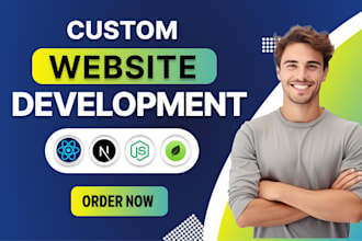 do website development as a full stack webdeveloper , front end developer