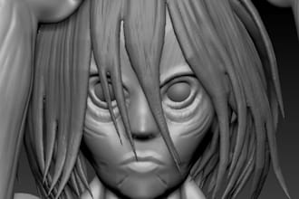 create 3d character modeling for printing game nft ar VR animations