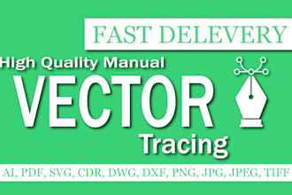 convert your image or logo to clean vector format