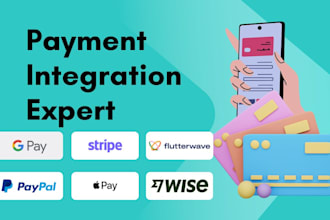 implement payment systems for ecommerce or saas with stripe or paypal