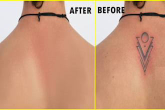 do professional photo retouching and image editing with quick delivery
