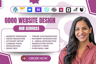 develop odoo website odoo customization odoo modules setup odoo developer python