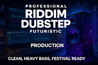 be your riddim and dubstep ghost producer for heavy edm drops