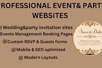 professionally manage your weddingevent invitations  design, rsvps tracking