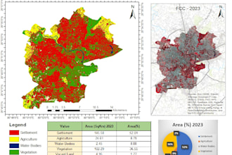 digitization, mapping and spatial analysis of geographical data using gis