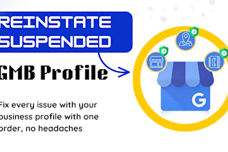 reinstate suspended google my business profile, local map listing