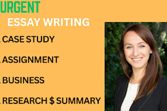 write compelling case studies, research and summary writing